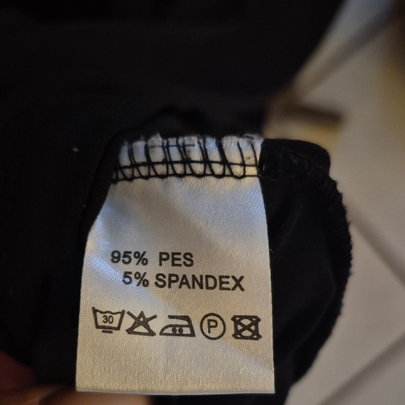 Chic Black V-Neck Women's Tunic Dress - Picture 7 of 8